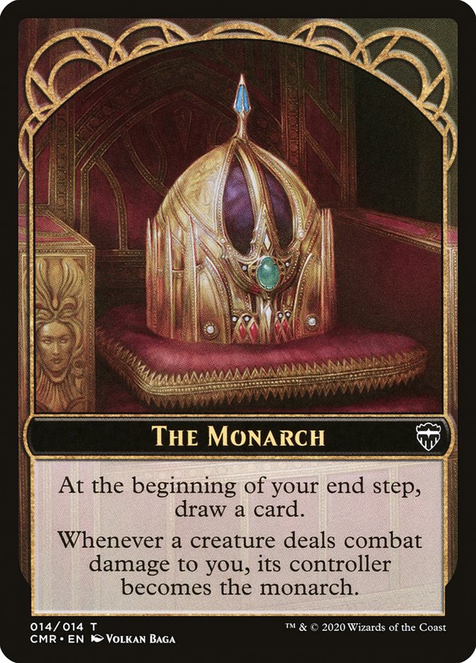 The Monarch // Spirit Token [Commander Legends Tokens] | Good Games Adelaide SA