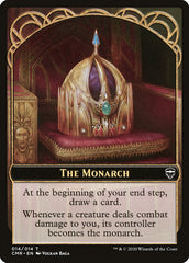 The Monarch // Treasure Token [Commander Legends Tokens] | Good Games Adelaide SA