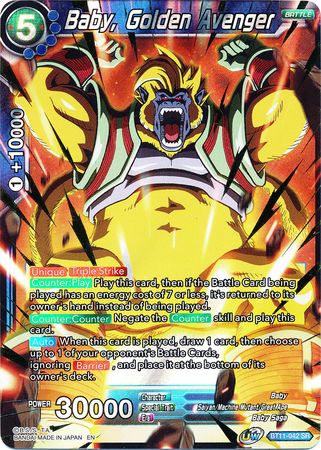 Baby, Golden Avenger [BT11-042] | Good Games Adelaide SA