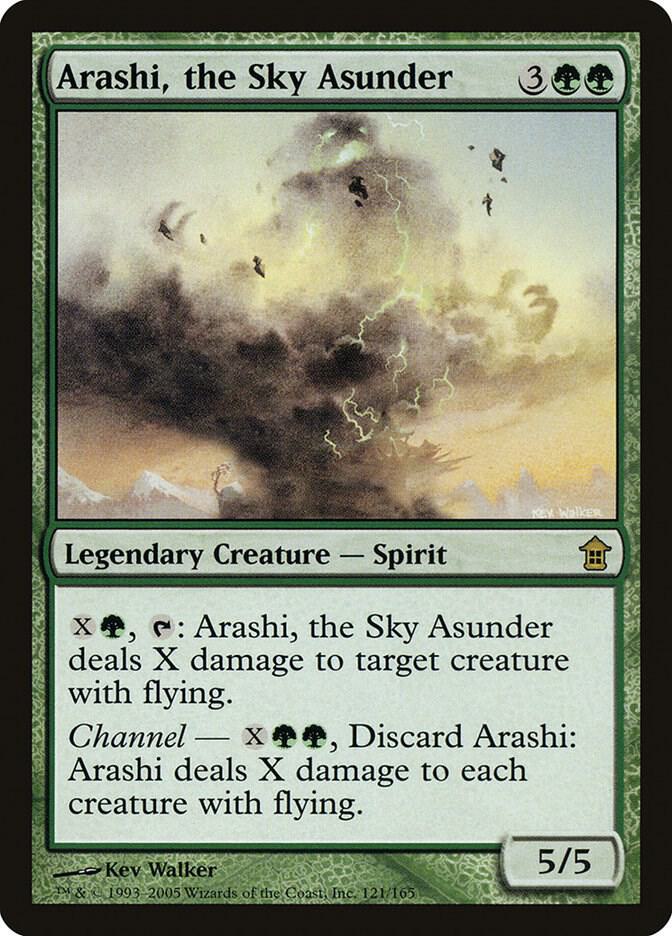 Arashi the Sky Asunder 121 (Saviors of Kamigawa)  - Foil | Good Games Adelaide SA