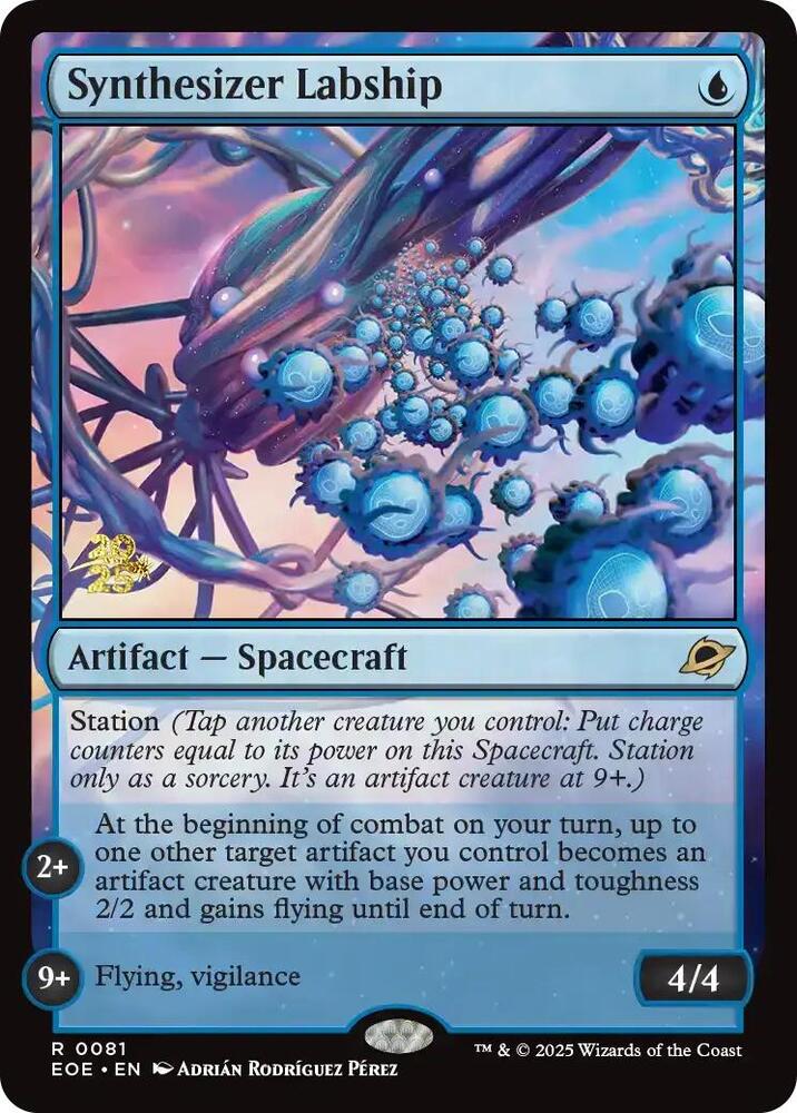 Synthesizer Labship 81 (Prerelease Cards)  - Foil | Good Games Adelaide SA