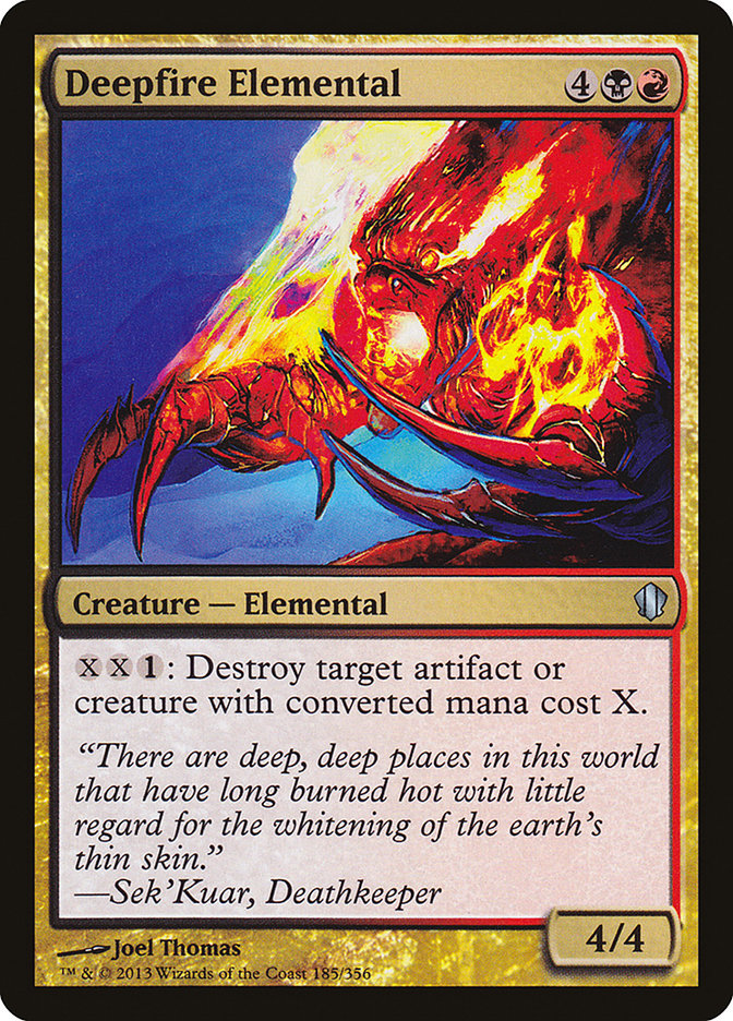 Deepfire Elemental [Commander 2013] | Good Games Adelaide SA