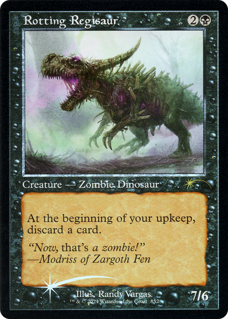 Rotting Regisaur (Retro Frame) [Secret Lair Drop Series] | Good Games Adelaide SA