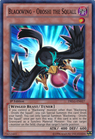 Blackwing - Oroshi the Squall [DRLG-EN027] Super Rare | Good Games Adelaide SA