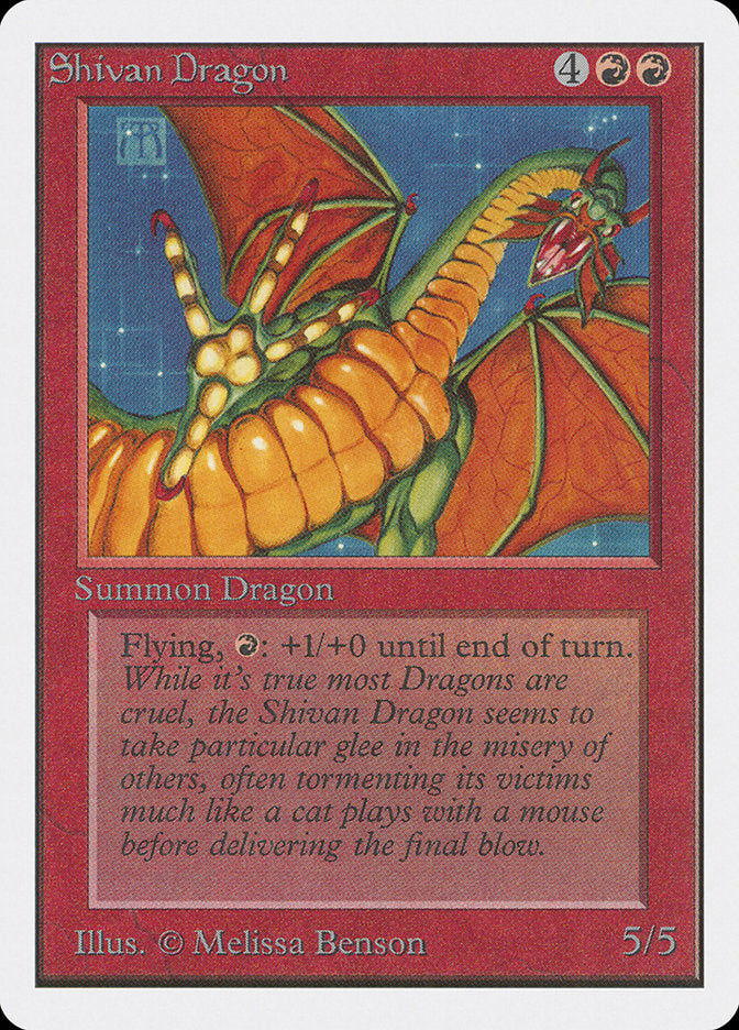 Shivan Dragon [Unlimited Edition] | Good Games Adelaide SA