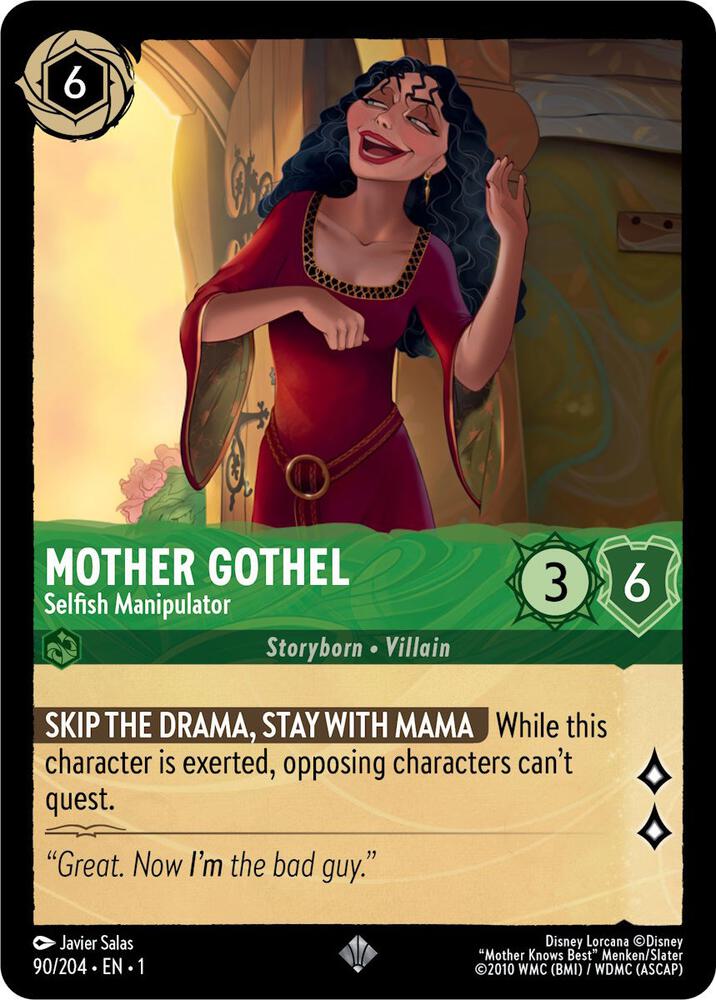 Mother Gothel Selfish Manipulator 90/204 (The First Chapter)  | Good Games Adelaide SA