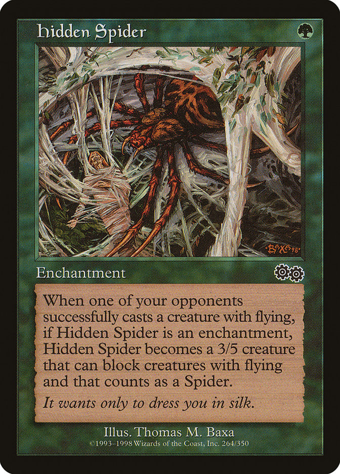 Hidden Spider [Urza's Saga] | Good Games Adelaide SA