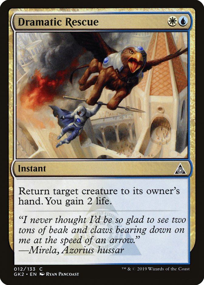 Dramatic Rescue [Ravnica Allegiance Guild Kit] | Good Games Adelaide SA