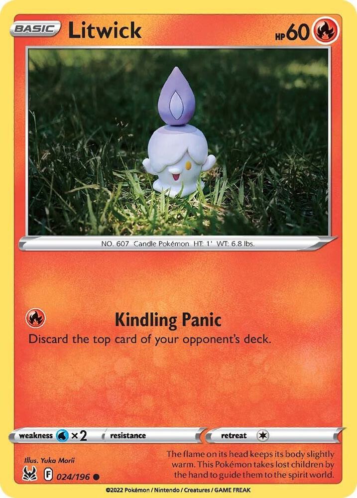Litwick 024/196 (SWSH11: Lost Origin)  | Good Games Adelaide SA