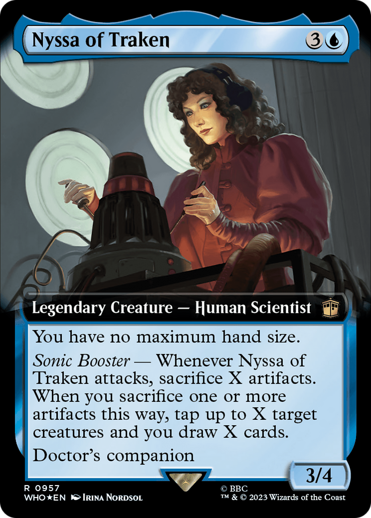 Nyssa of Traken (Extended Art) (Surge Foil) [Doctor Who] | Good Games Adelaide SA