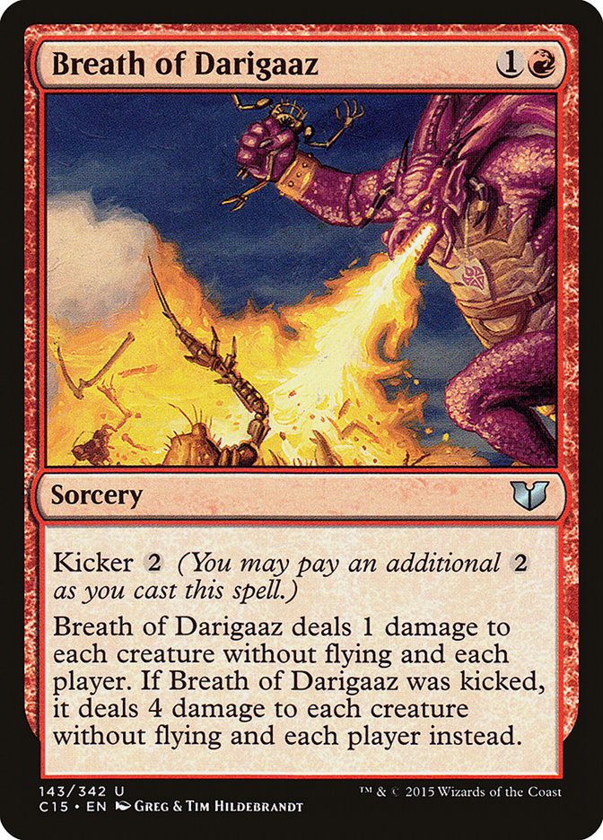 Breath of Darigaaz [Commander 2015] | Good Games Adelaide SA