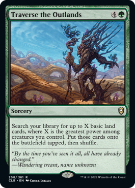 Traverse the Outlands [Commander Legends: Battle for Baldur's Gate] | Good Games Adelaide SA