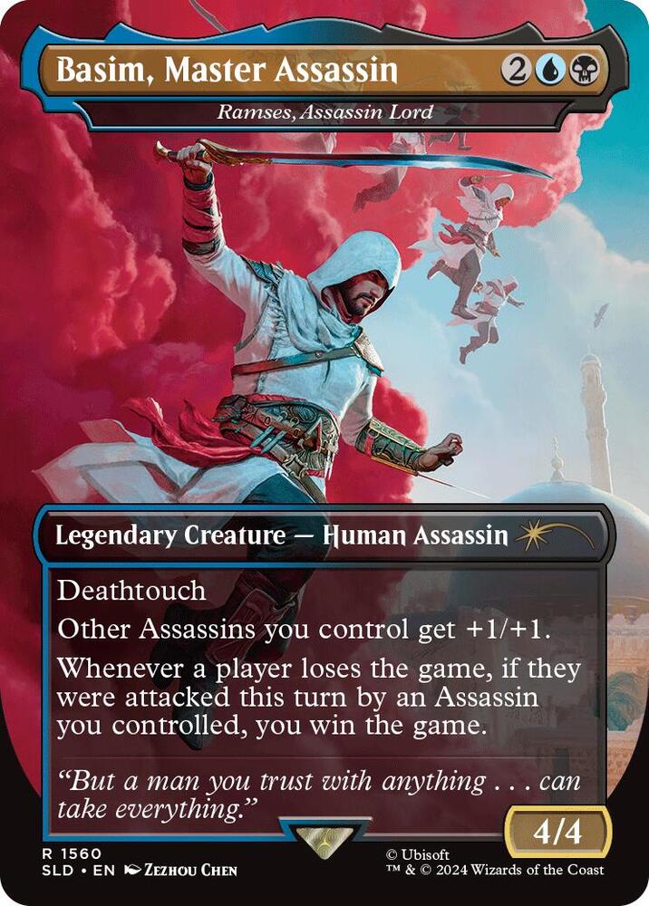 Basim Master Assassin Ramses Assassin Lord 1560 (Secret Lair Drop Series)  | Good Games Adelaide SA