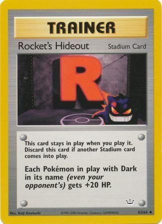 Rocket's Hideout (63/64) [Neo Revelation Unlimited] | Good Games Adelaide SA