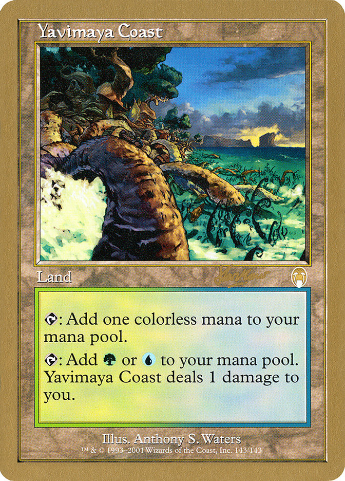 Yavimaya Coast (Sim Han How) [World Championship Decks 2002] | Good Games Adelaide SA