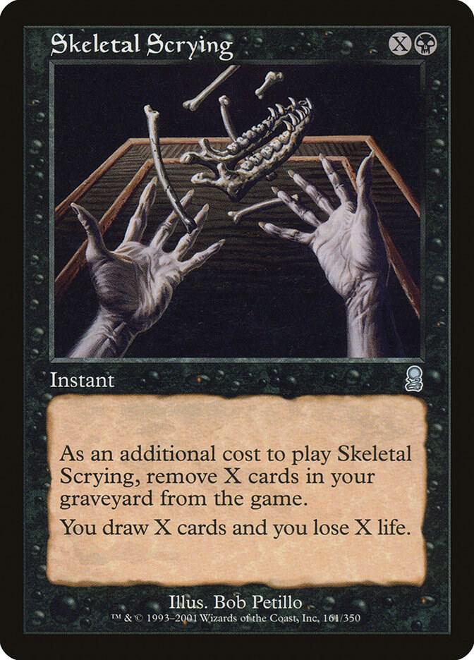 Skeletal Scrying 161 (Odyssey)  | Good Games Adelaide SA