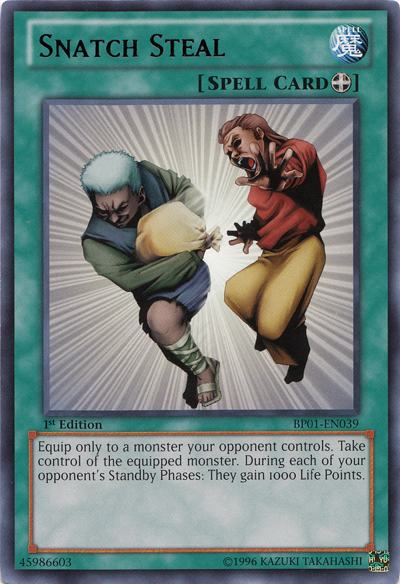 Snatch Steal [BP01-EN039] Rare | Good Games Adelaide SA