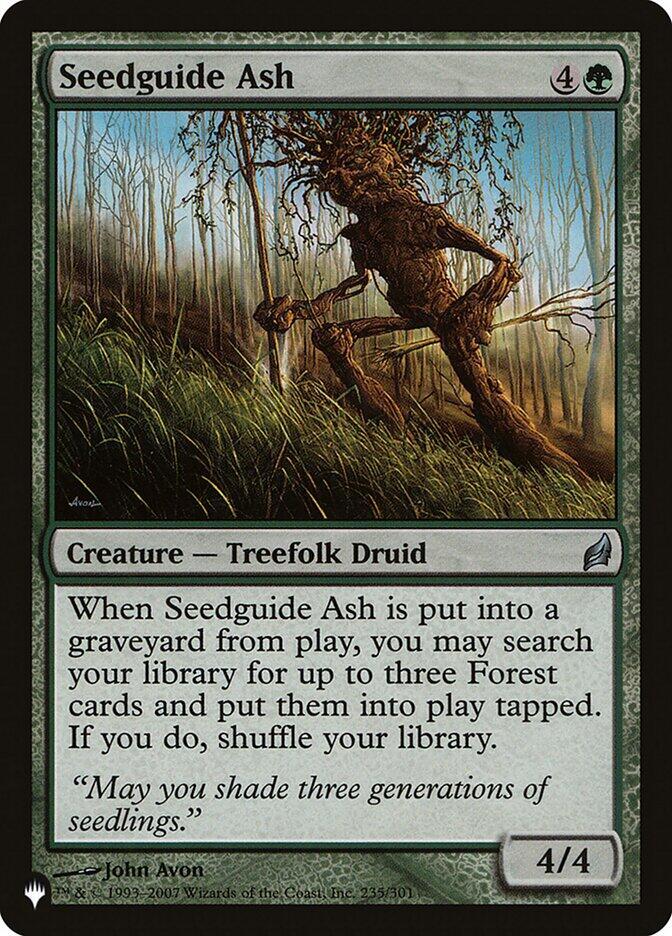 Seedguide Ash 235/301 (The List Reprints)  | Good Games Adelaide SA