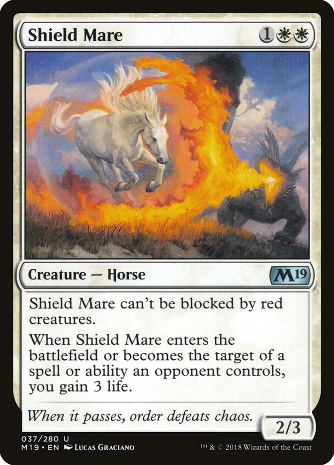 Shield Mare 37 (Core Set 2019)  - Foil | Good Games Adelaide SA