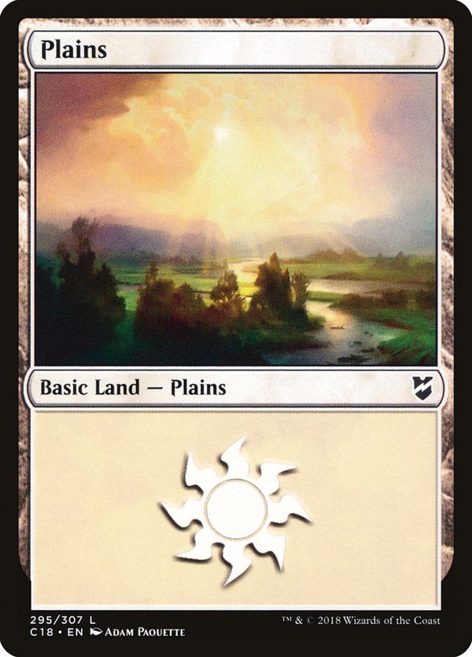 Plains (295) [Commander 2018] | Good Games Adelaide SA