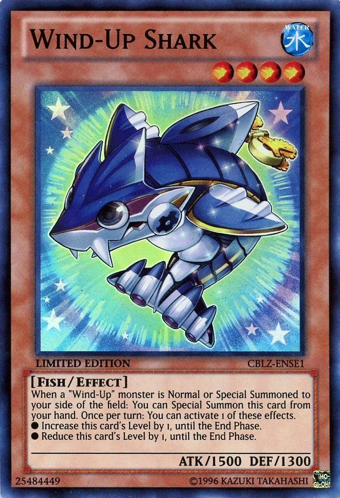 Wind-Up Shark [CBLZ-ENSE1] Super Rare | Good Games Adelaide SA