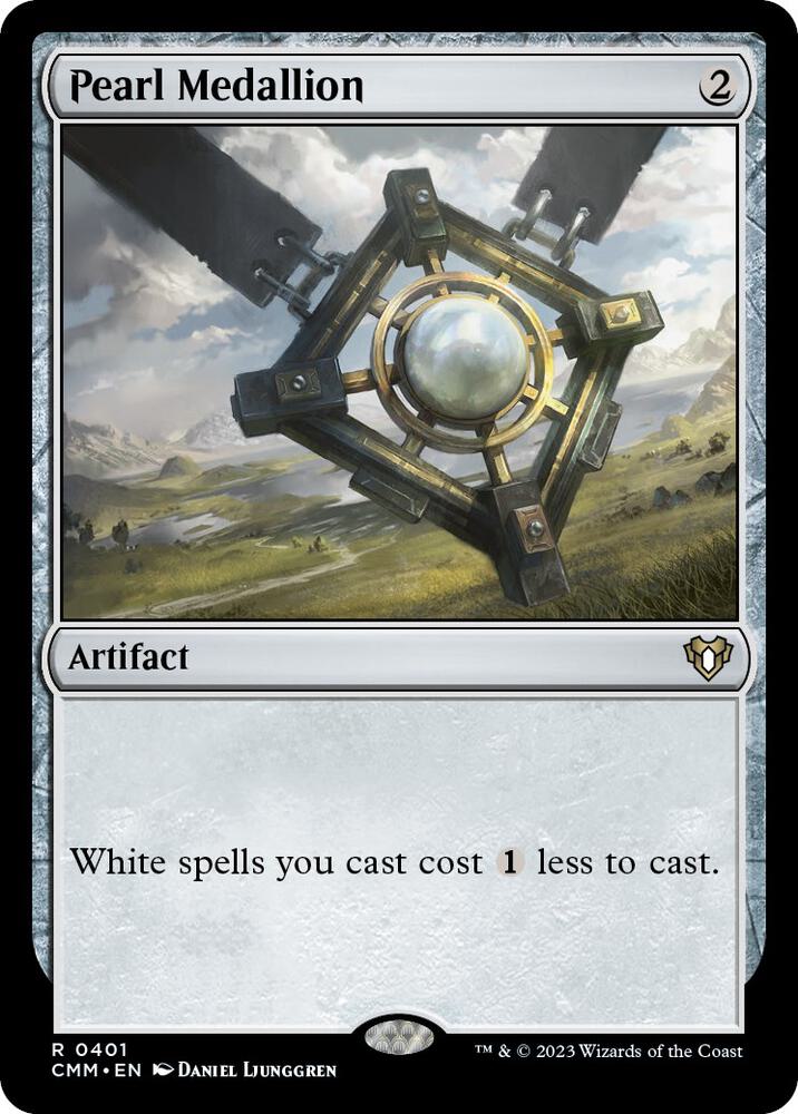 Pearl Medallion 401 (Commander Masters)  - Foil | Good Games Adelaide SA