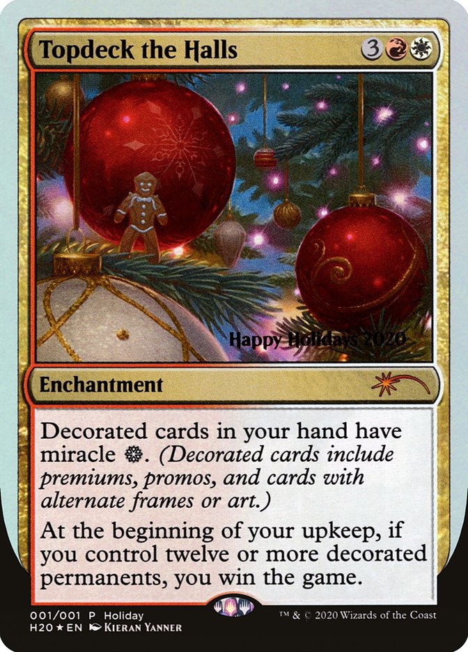 Topdeck the Halls 1 (Special Occasion)  - Foil | Good Games Adelaide SA