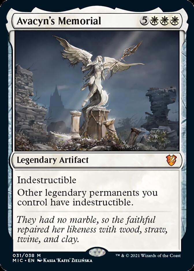 Avacyn's Memorial [Innistrad: Midnight Hunt Commander] | Good Games Adelaide SA