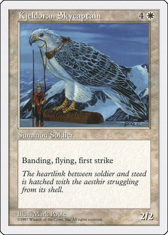 Kjeldoran Skycaptain  (Fifth Edition)  | Good Games Adelaide SA