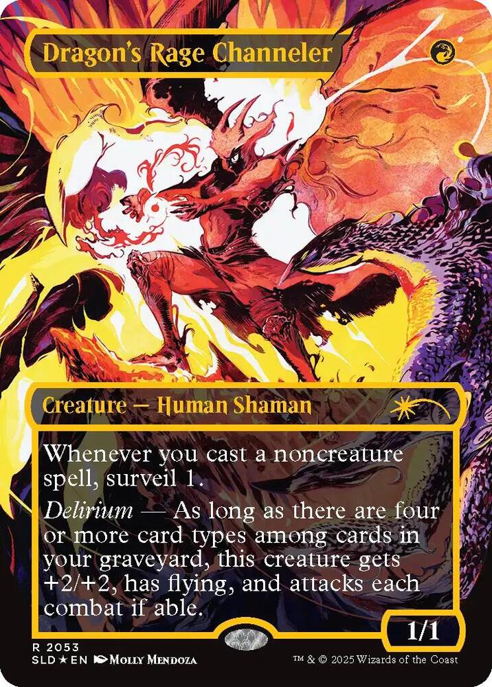 Dragons Rage Channeler 2053 Raised Foil 2053 (Secret Lair Drop Series)  - Foil | Good Games Adelaide SA