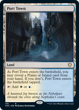 Port Town 178 (Commander: Innistrad: Crimson Vow)  | Good Games Adelaide SA