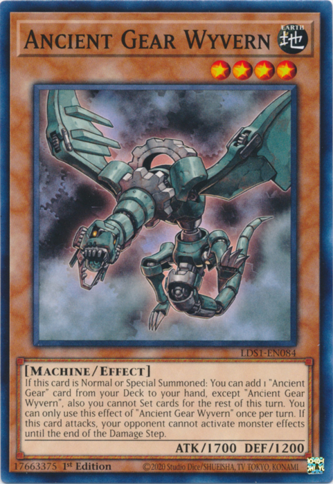 Ancient Gear Wyvern [LDS1-EN084] Common | Good Games Adelaide SA