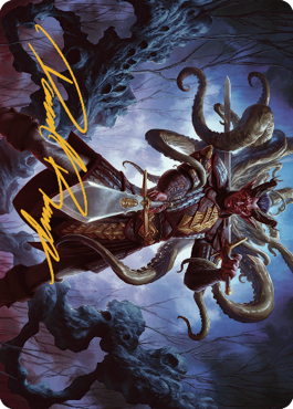 Zevlor, Elturel Exile Art Card (42) (Gold-Stamped Signature) [Commander Legends: Battle for Baldur's Gate Art Series] | Good Games Adelaide SA