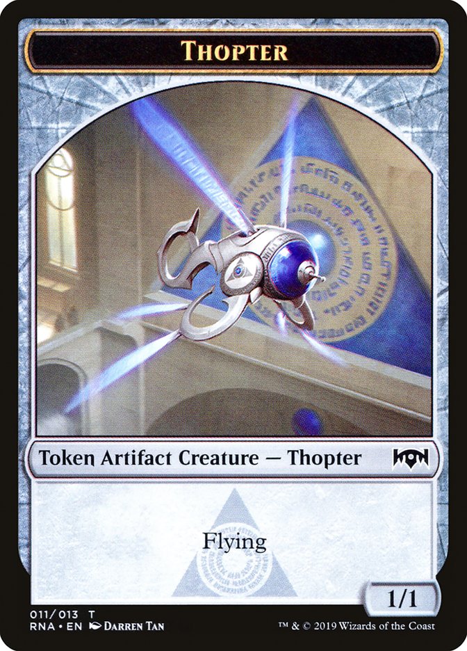 Thopter Token [Ravnica Allegiance Tokens] | Good Games Adelaide SA