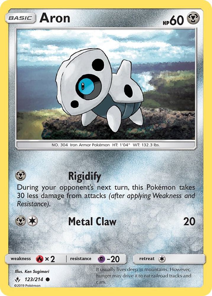 Aron 123/214 (SM - Unbroken Bonds)  | Good Games Adelaide SA