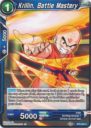 Krillin, Battle Mastery [BT9-028] | Good Games Adelaide SA