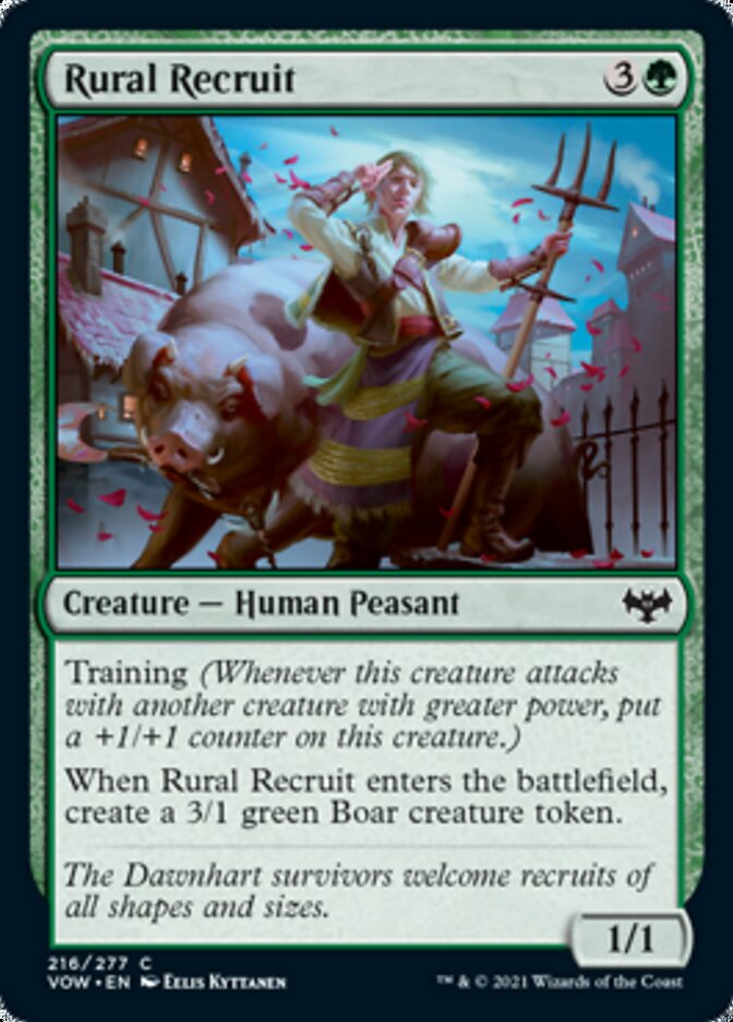 Rural Recruit [Innistrad: Crimson Vow] | Good Games Adelaide SA