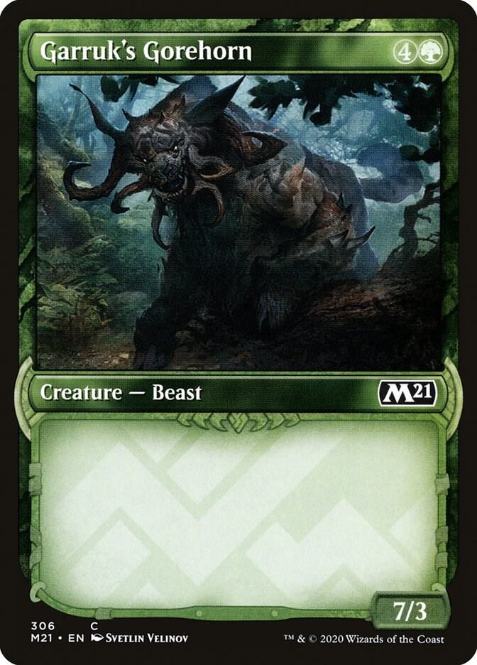 Garruk's Gorehorn 306 (Core Set 2021)  | Good Games Adelaide SA