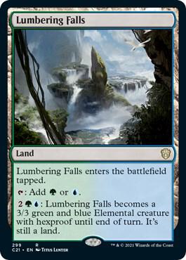 Lumbering Falls 299 (Commander 2021)  | Good Games Adelaide SA