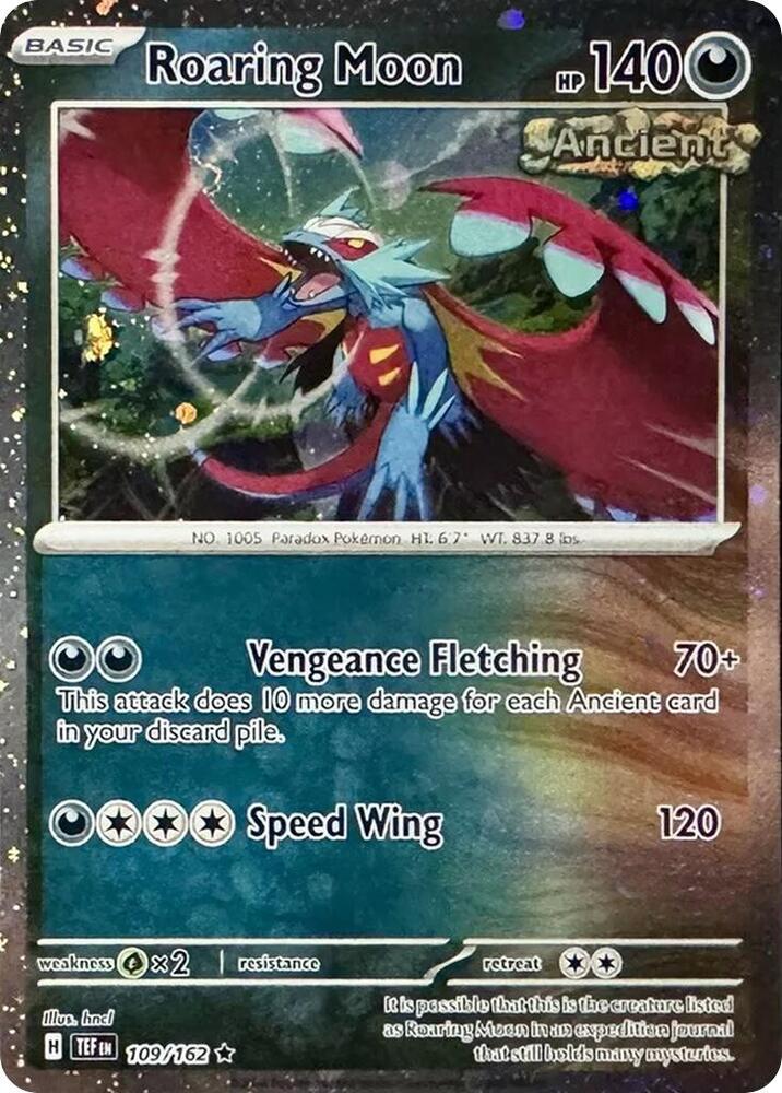 Roaring Moon 109/162 (Miscellaneous Cards & Products)  - Cosmo Holofoil | Good Games Adelaide SA