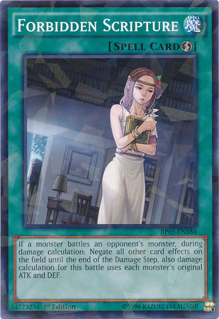 Forbidden Scripture [BP03-EN184] Shatterfoil Rare | Good Games Adelaide SA