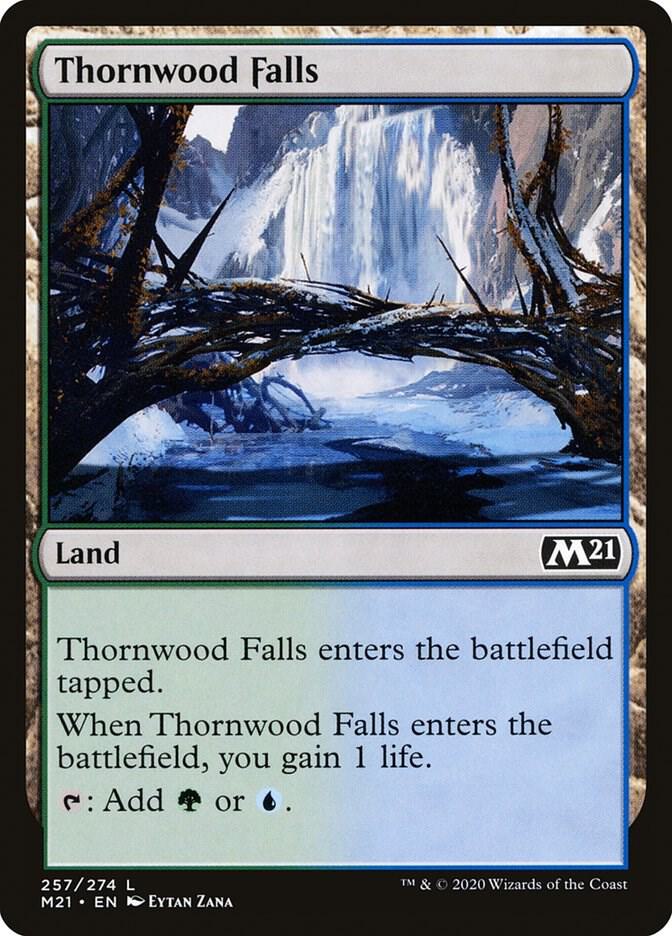 Thornwood Falls 257 (Core Set 2021)  - Foil | Good Games Adelaide SA