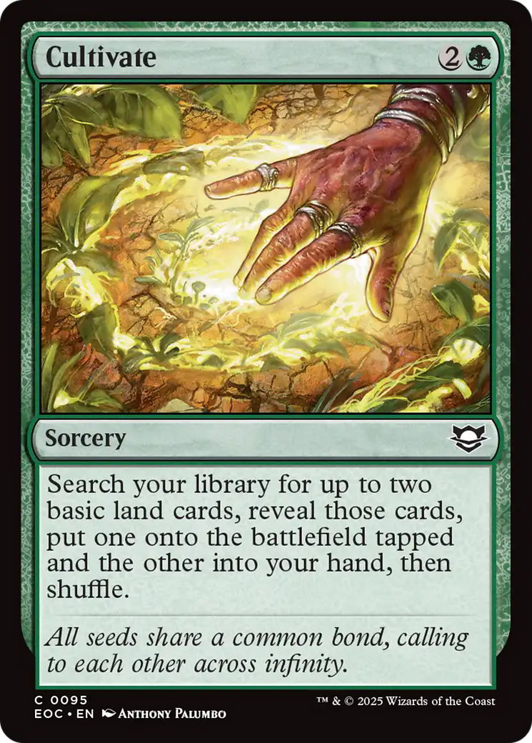 Cultivate [Edge of Eternities Commander] | Good Games Adelaide SA