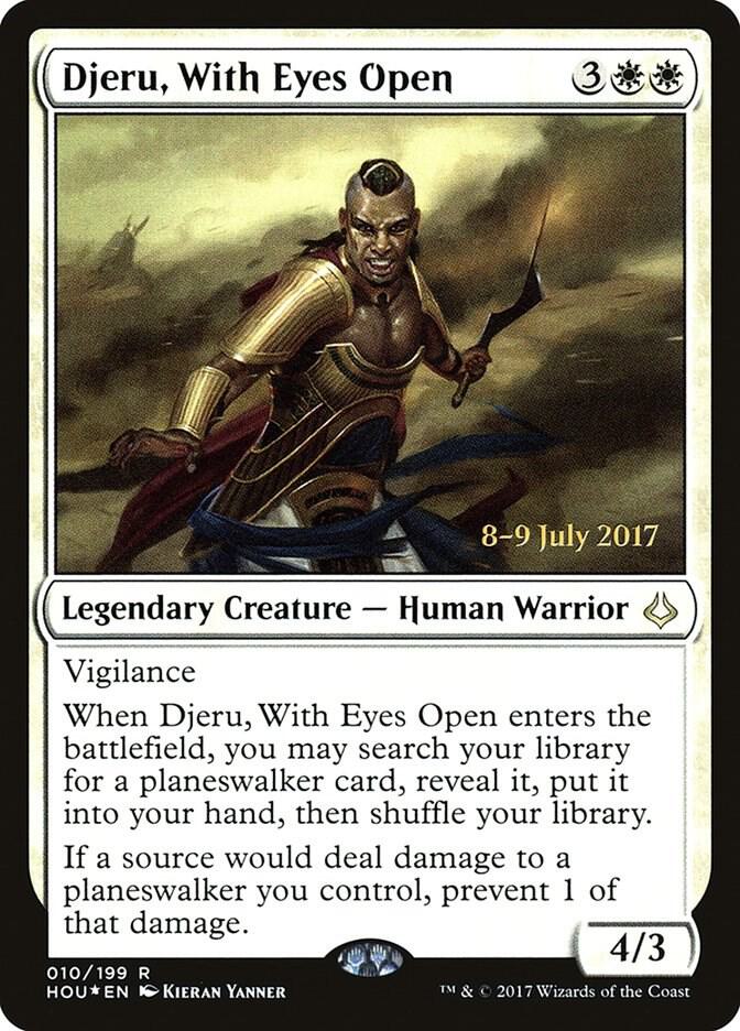 Djeru With Eyes Open 10 (Prerelease Cards)  - Foil | Good Games Adelaide SA