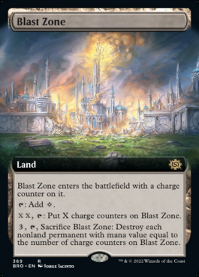 Blast Zone (Extended Art) [The Brothers' War] | Good Games Adelaide SA