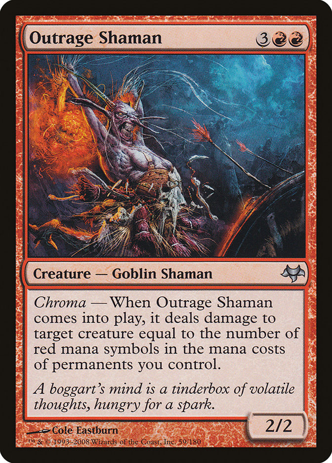Outrage Shaman 59 (Eventide)  | Good Games Adelaide SA