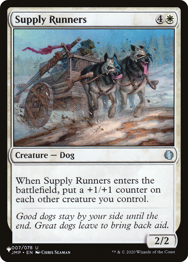 Supply Runners [The List Reprints] | Good Games Adelaide SA