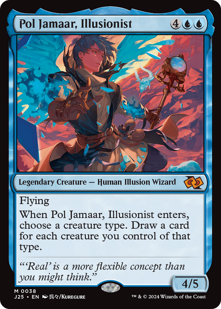 Pol Jamaar, Illusionist (Anime) [Foundations Jumpstart] | Good Games Adelaide SA