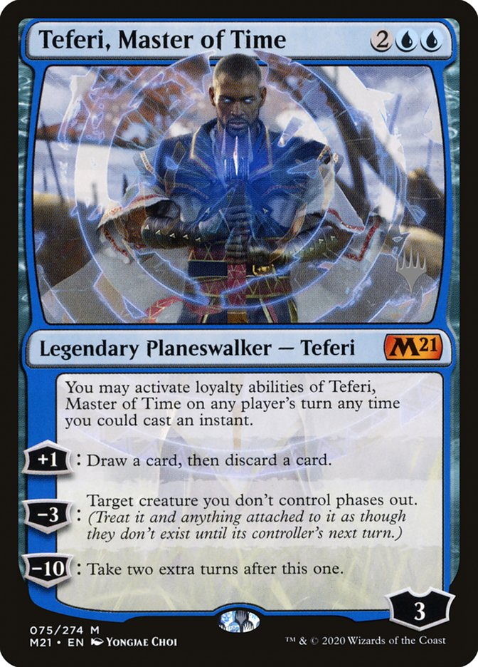 Teferi, Master of Time (Promo Pack) [Core Set 2021 Promos] | Good Games Adelaide SA