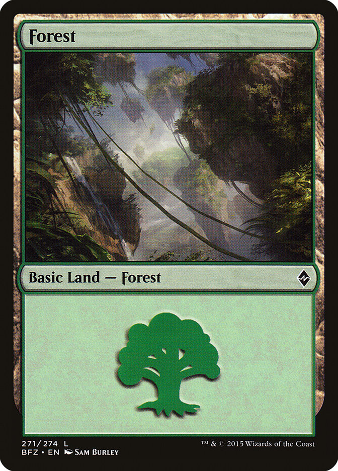 Forest (271) [Battle for Zendikar] | Good Games Adelaide SA